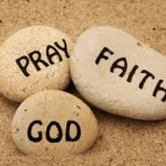 Pray Faith God Rocks