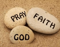 Pray Faith God Rocks