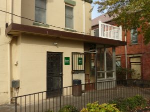 St. Malachi Rectory Backdoor